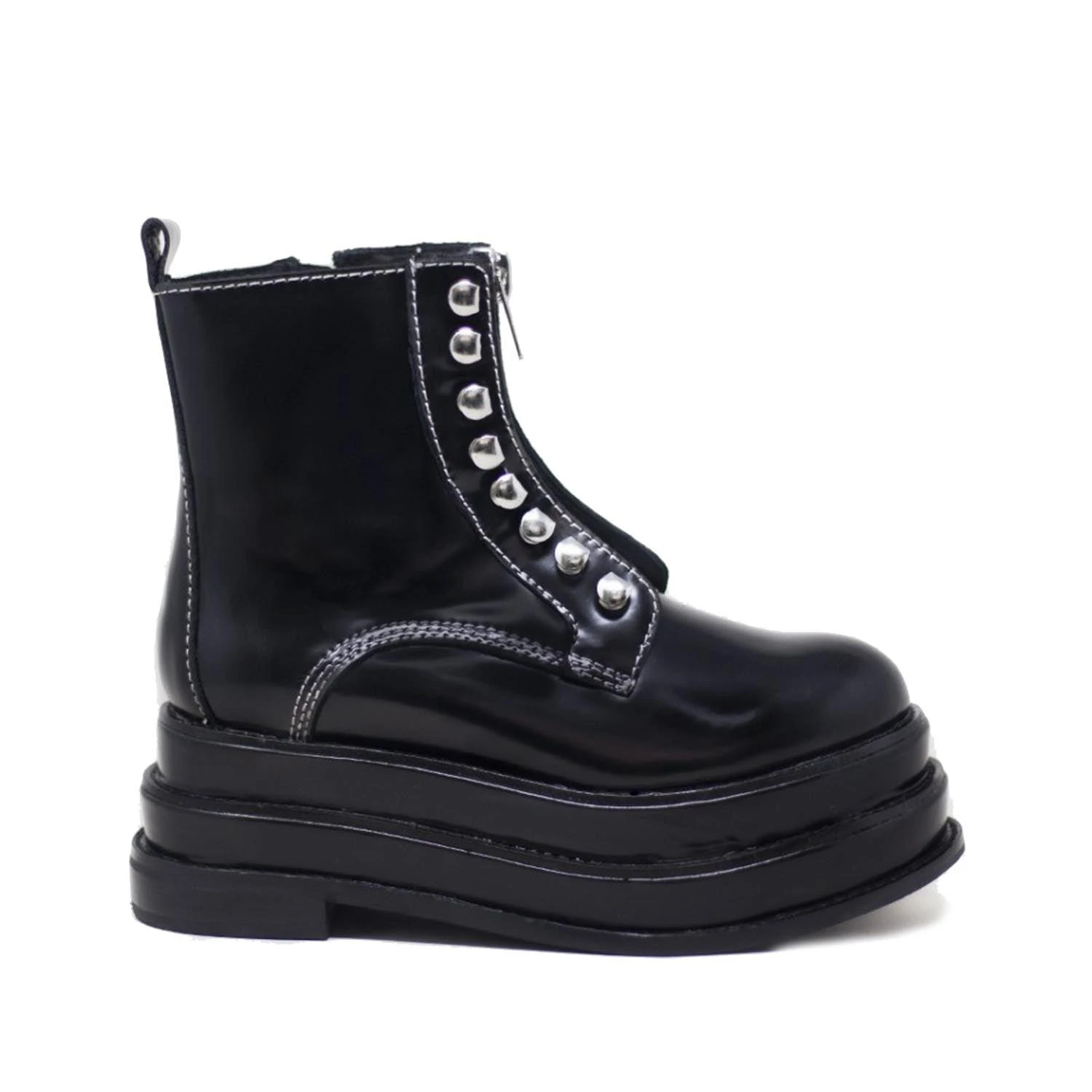 JEFFREY CAMPBELL LOCURA BLACK BOOTS - Image 2