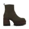 Jeffrey Campbell QUAVO KHAKI LUG SOLE BOOTS