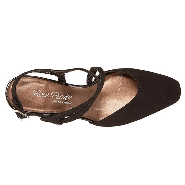 Rose Petals Rosie Pump Black Micro (Women's) - Image 3