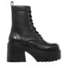WINDSOR SMITH TOTALLY BLACK BOOTS